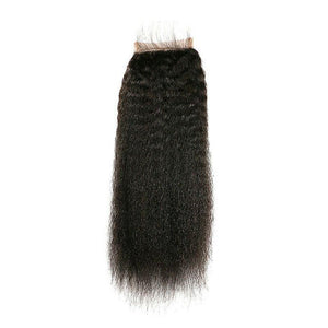 Brazilian Kinky Straight Closure - Girlfriend BeautyBar