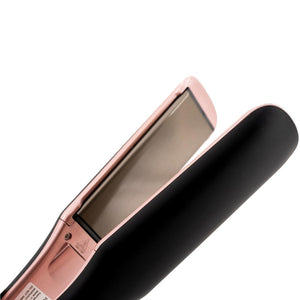 Black and Pink Titanium Flat Iron