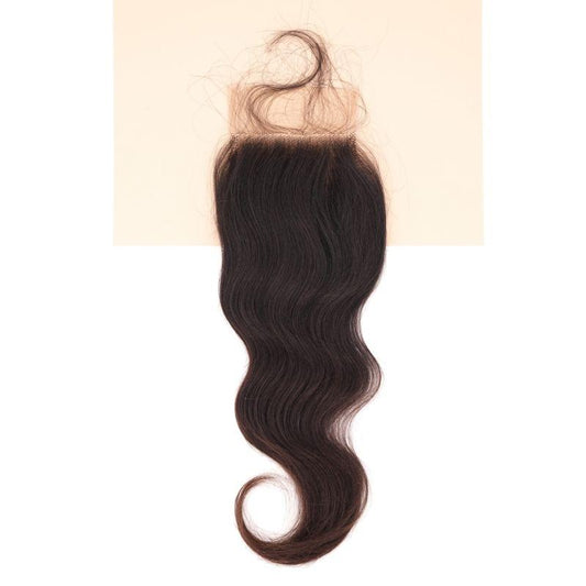 Raw Indian Wavy Closure - Girlfriend BeautyBar